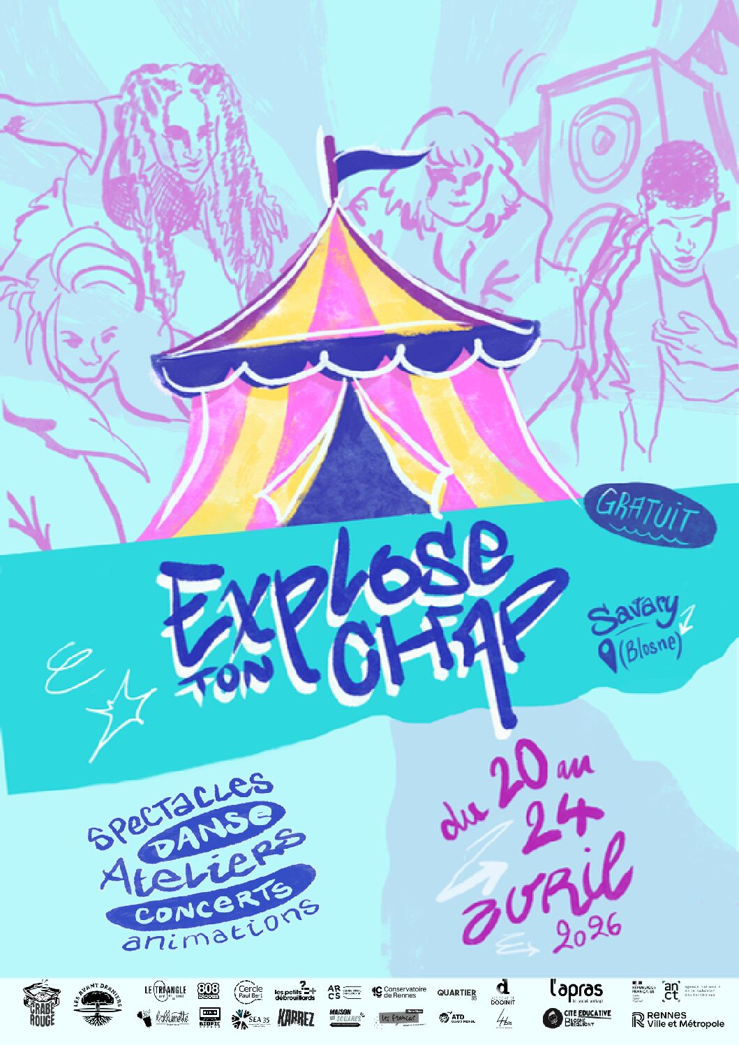 Prog flyer Explose ton Chap' - Portrait (1)